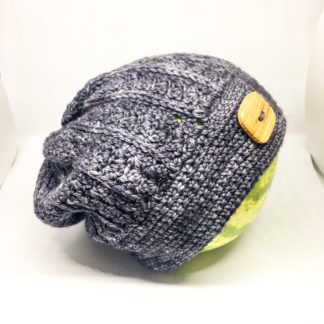 Slouchy merino hat, hand dyed dk, crocheted merino hat, adult winter hat