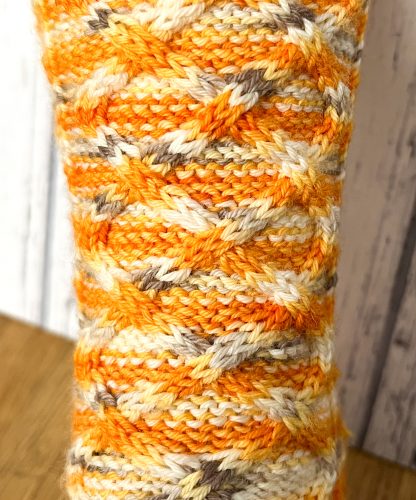 Pumpkin Pie shortie socks UK size 5-7 - Image 2