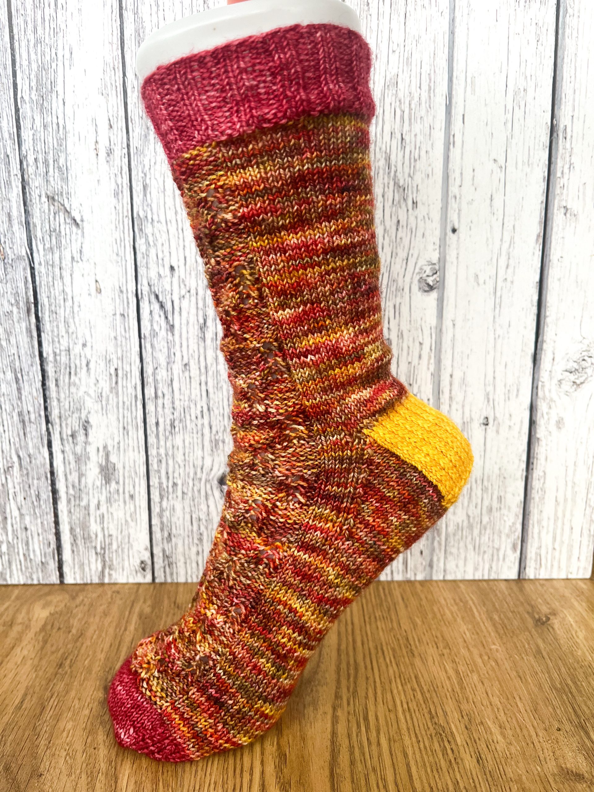 Forest Floor yarn, Merino and nylon 4 ply sock yarn - Image 4