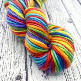 Merino chunky yarn Rainbow