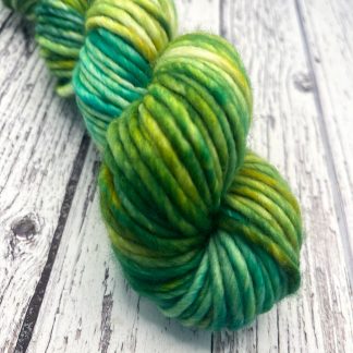 Merino chunky yarn Shinrin-yoku Green