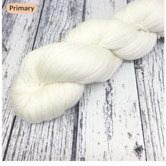 Undyed yarn, Merino and nylon 4 ply sock yarn
