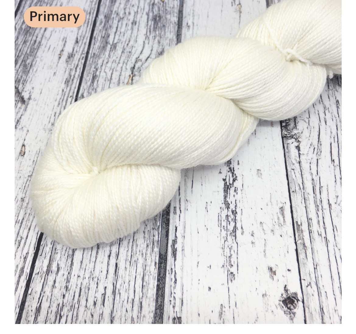 Undyed yarn, Merino and nylon 4 ply sock yarn