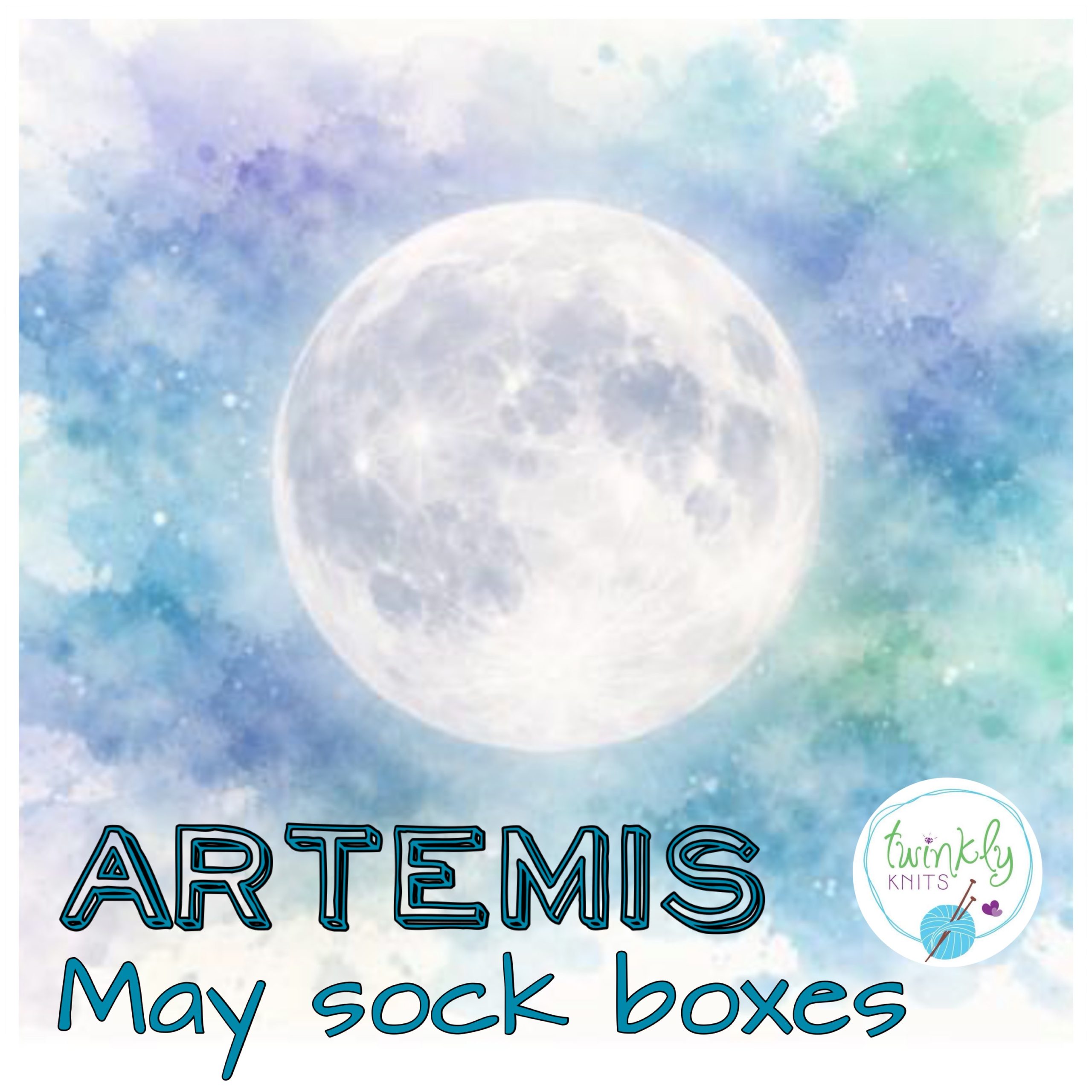 Artemis sock box, themed yarn box, gift for knitters