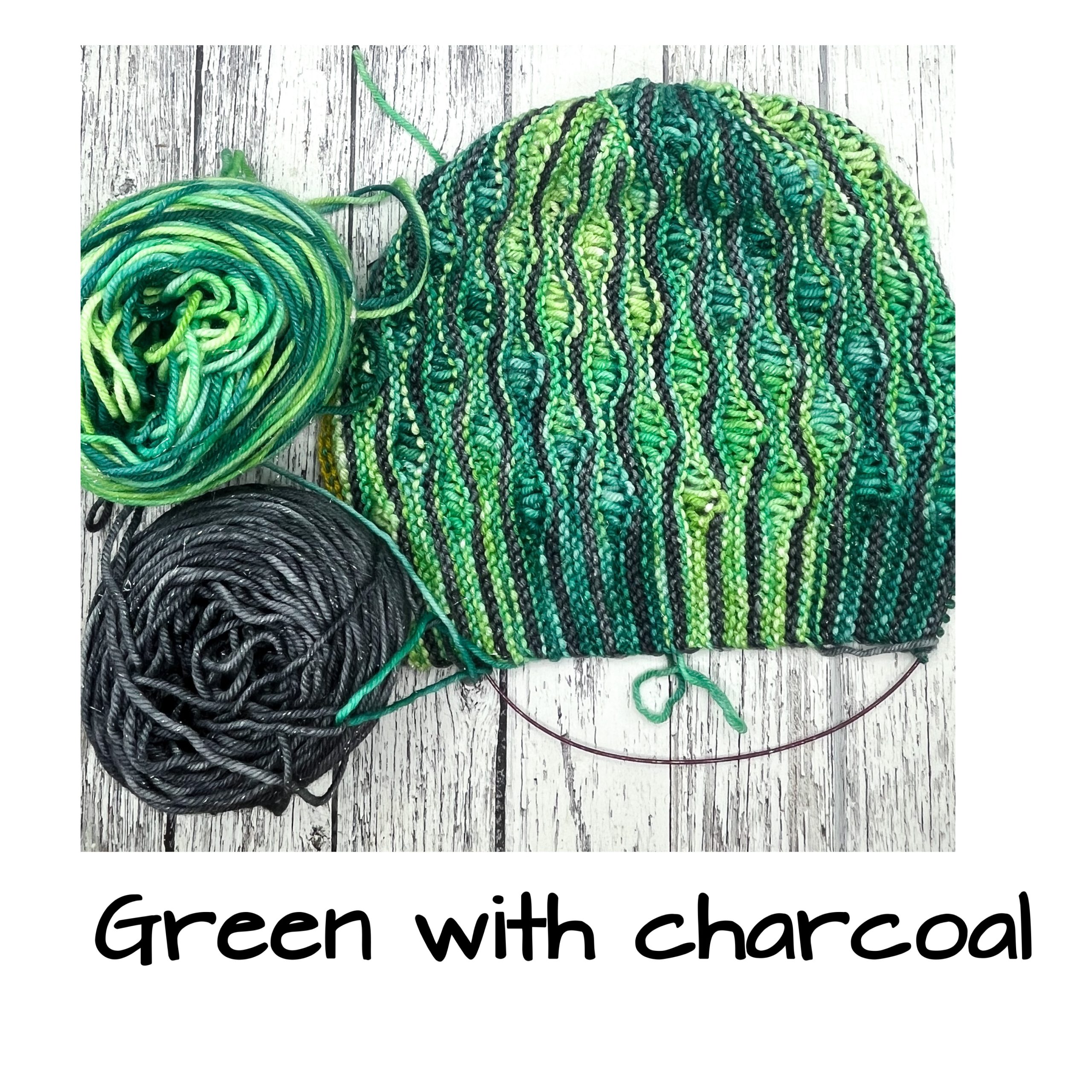 Wave pattern merino hat - Image 3