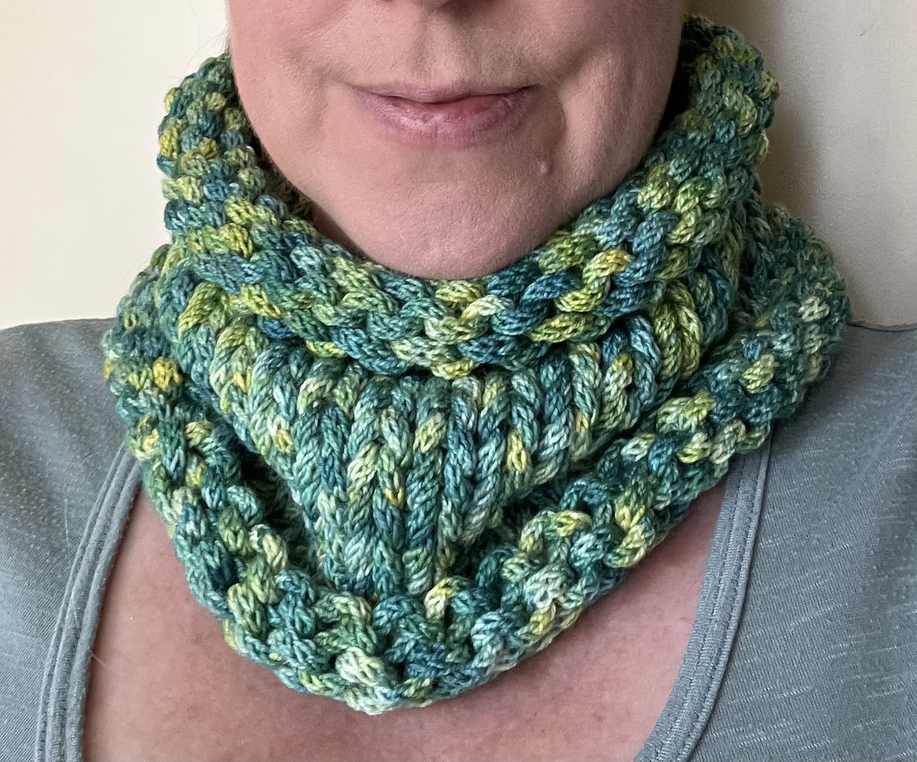 Chunky merino cowl - Image 2