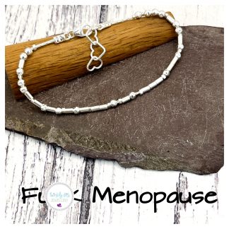 Fuck Menopause Morse Code bracelet